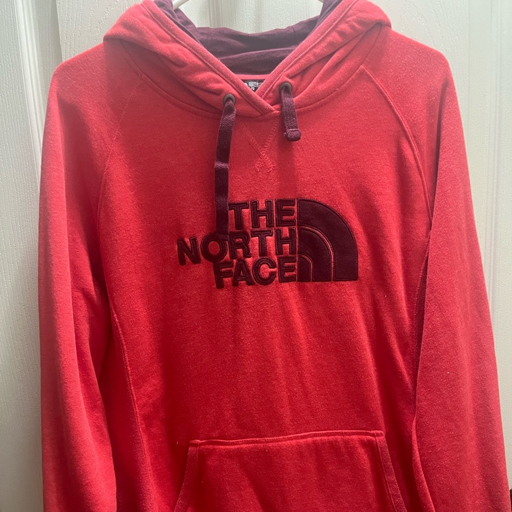 The North Face hoodie, barely worn